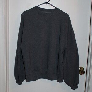 Men's Jerzees Gray Sweatshirt - Size Large